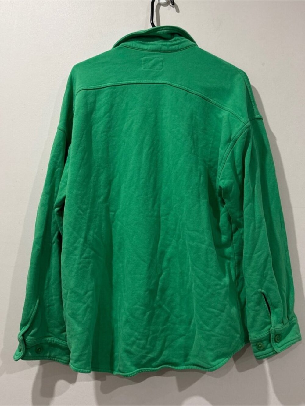 Wilfred Free Green Oversized Shirt Jacket Shacket Size M - Picture 9 of 11